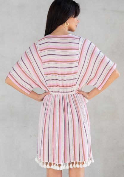 Takeoff Striped Mini Dress