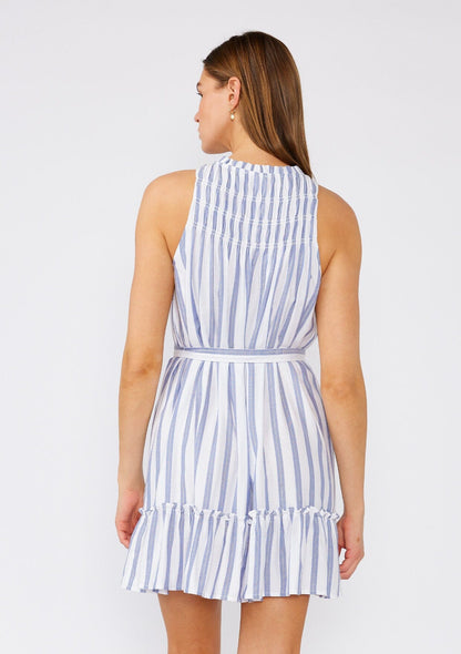 Elinore Striped Mini Dress