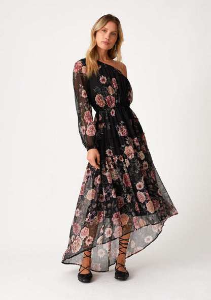 Veda One Shoulder Maxi Dress