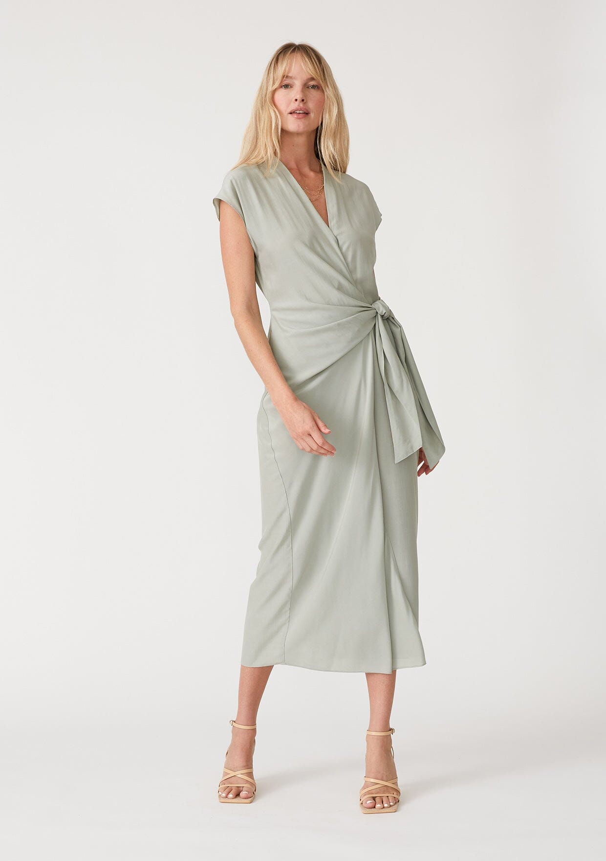Iris Maxi Wrap Dress
