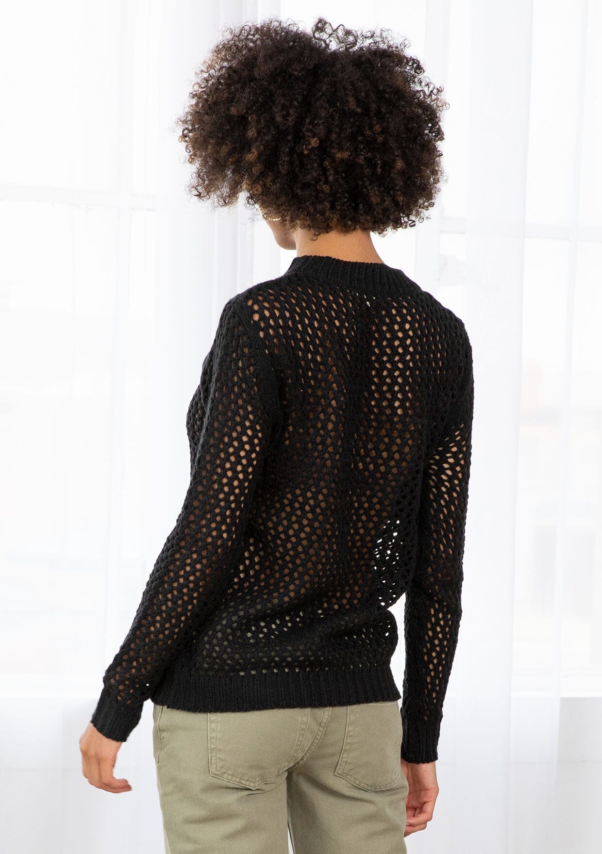 Monet Crochet Pullover