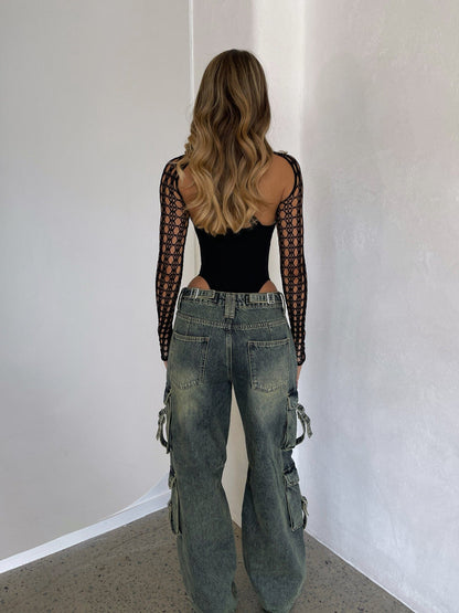 Isolira Bodysuit Black