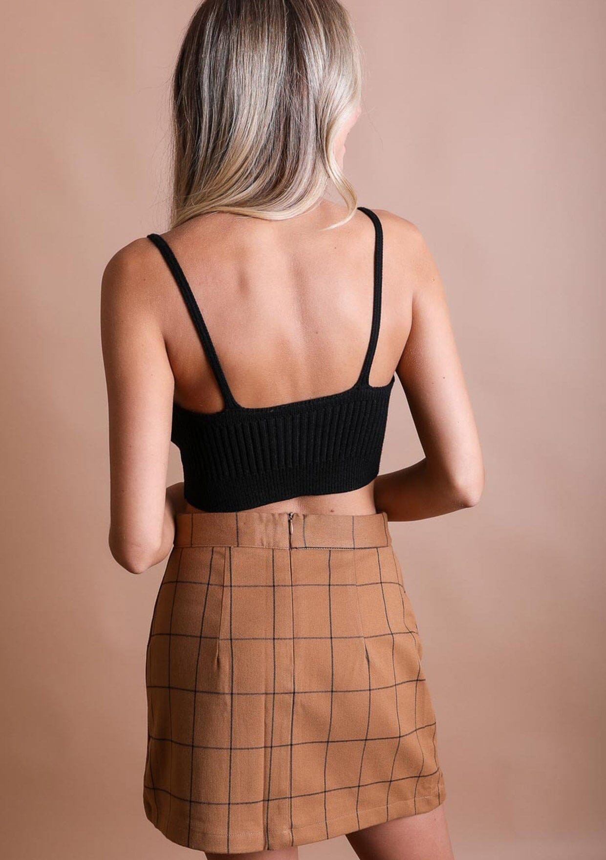 Leto Accessories Rib Knit Lounge Brami