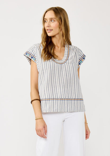 Angie Striped Top