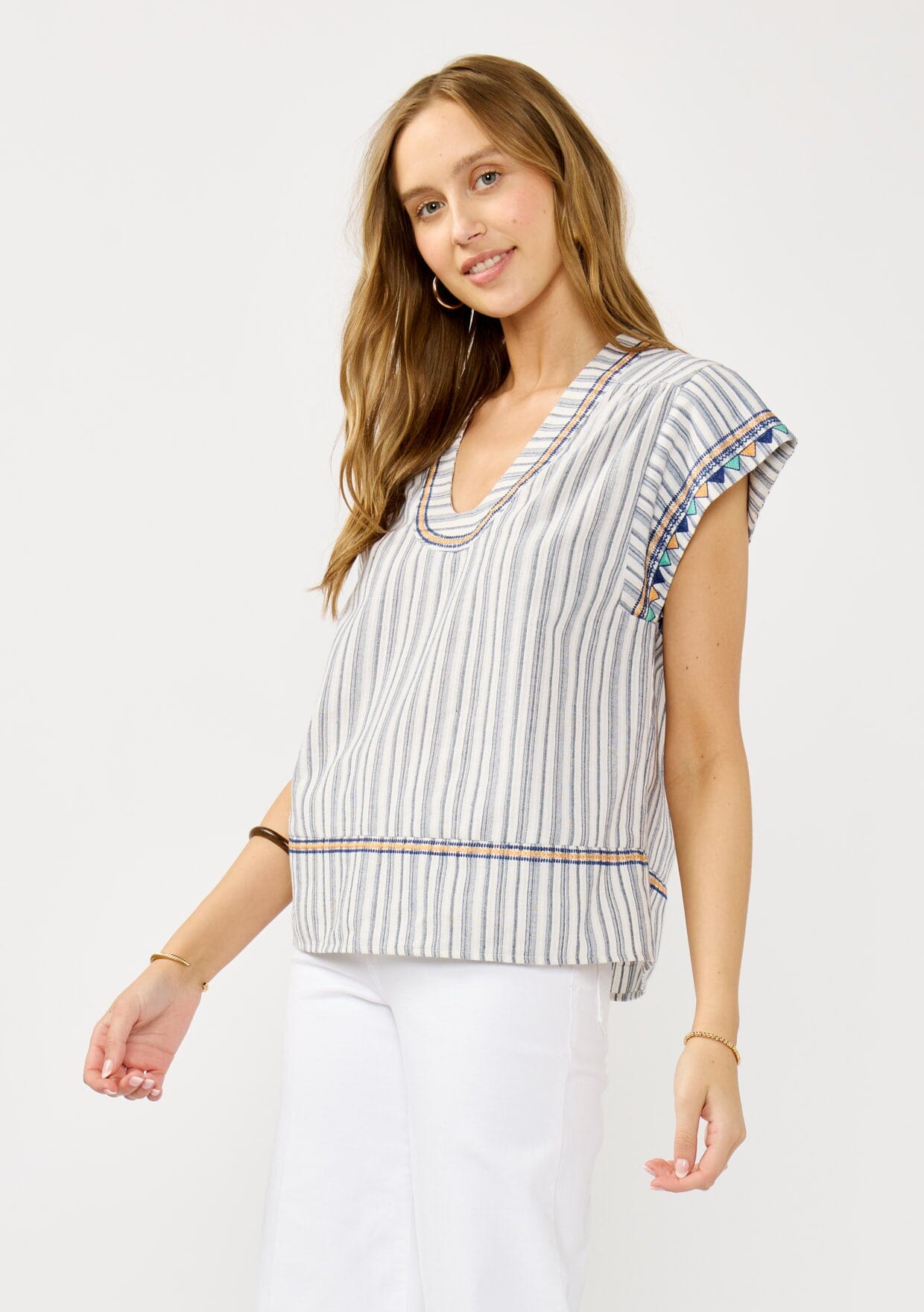Angie Striped Top