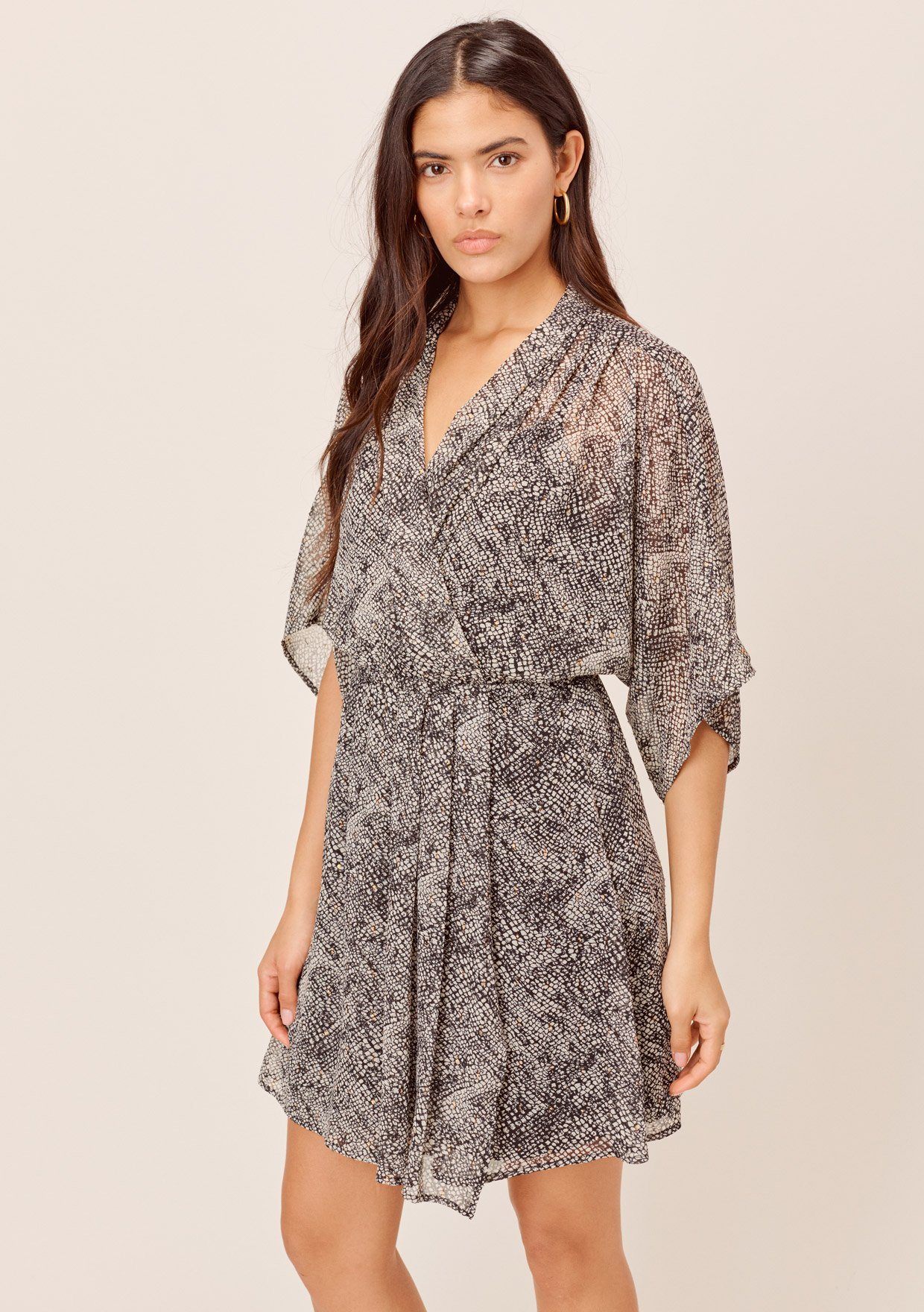 Giana Kimono Sleeve Dress
