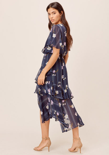 Miriam Floral Ruffled Dress