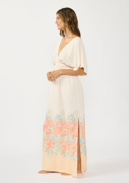 Devon Kimono Sleeve Maxi Dress