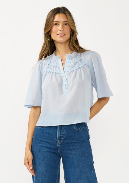 Vanya Ruffle Top