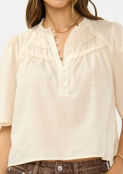 Vanya Ruffle Top