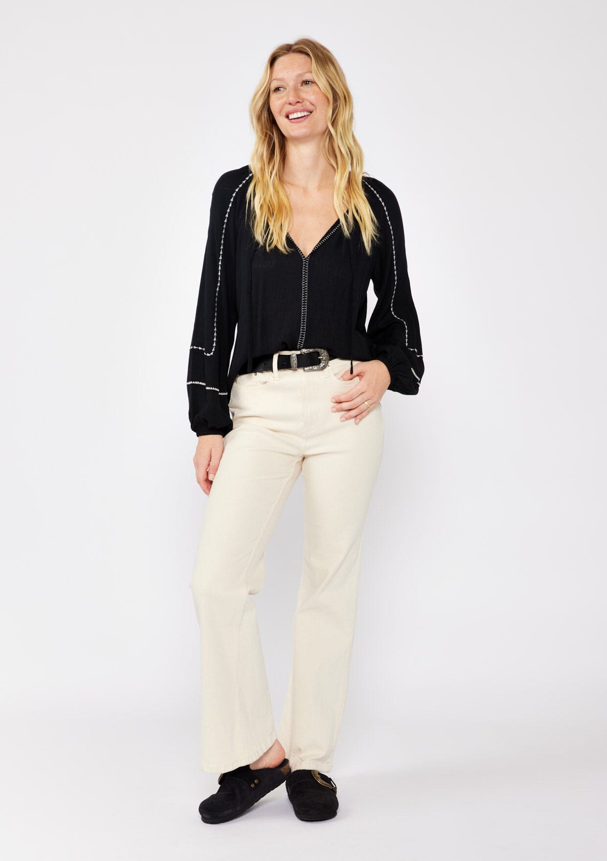 Desert Soul Embroidered Blouse