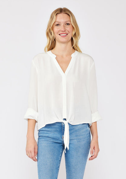 Lilly Tie Front Top