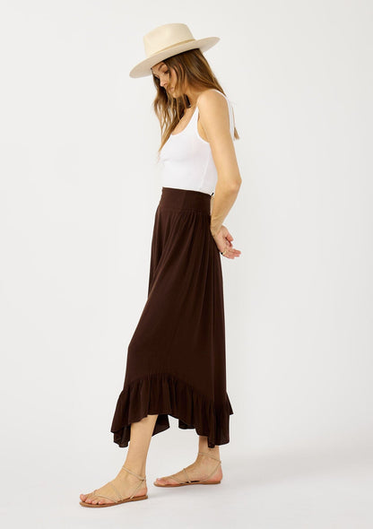 Lainey Ruffle Maxi Skirt