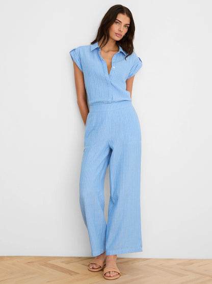 Striped Gauze Resort Shirt