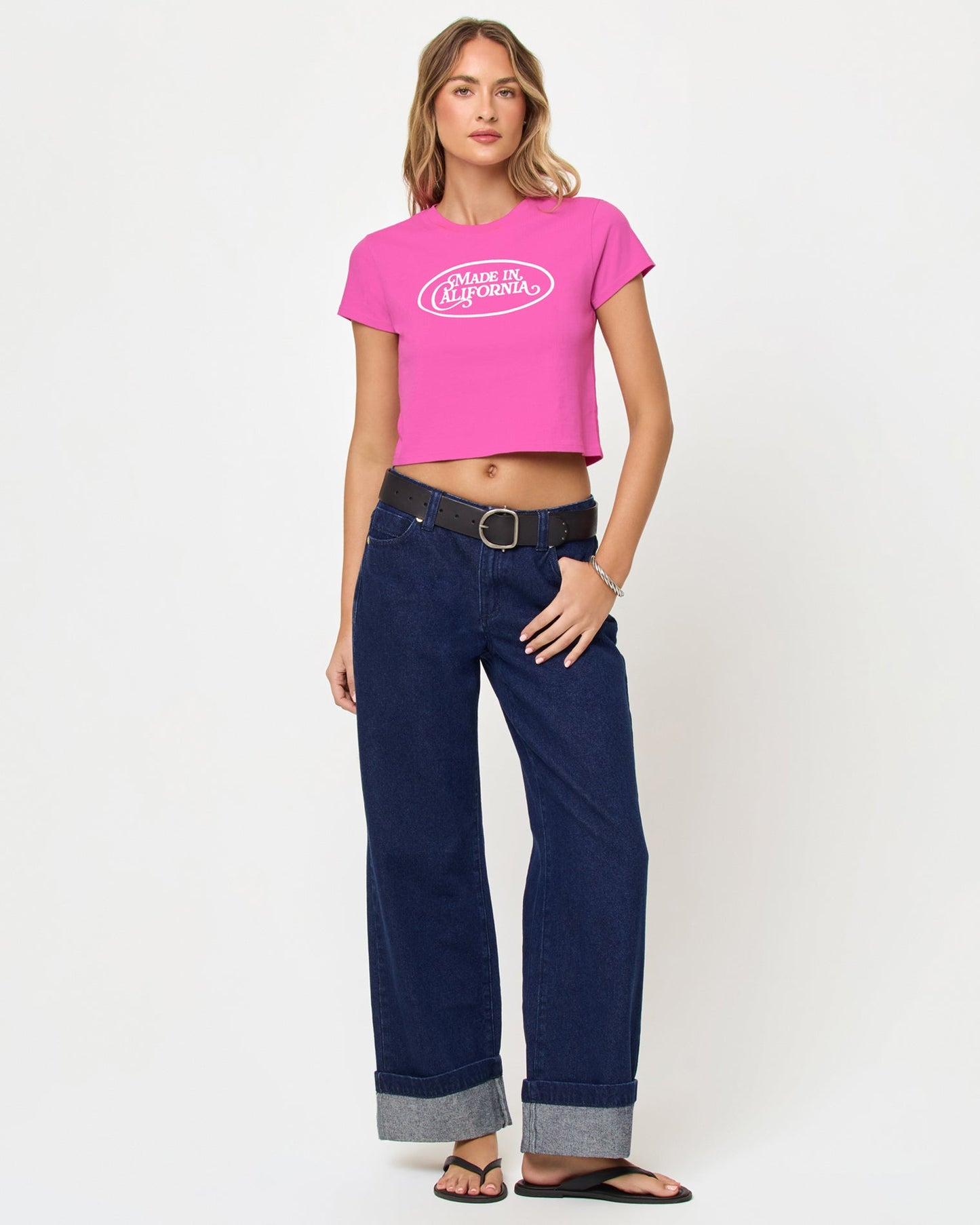 Merci Baby Tee - Made in California Sweetheart