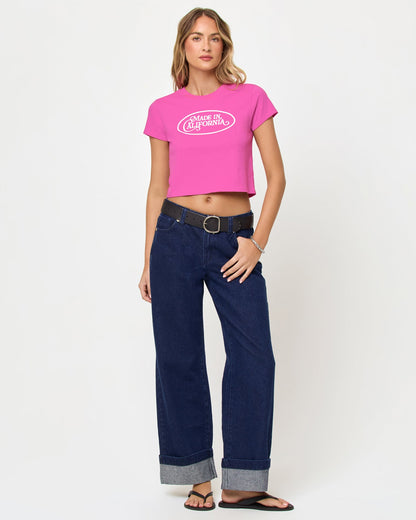 Merci Baby Tee - Made in California Sweetheart