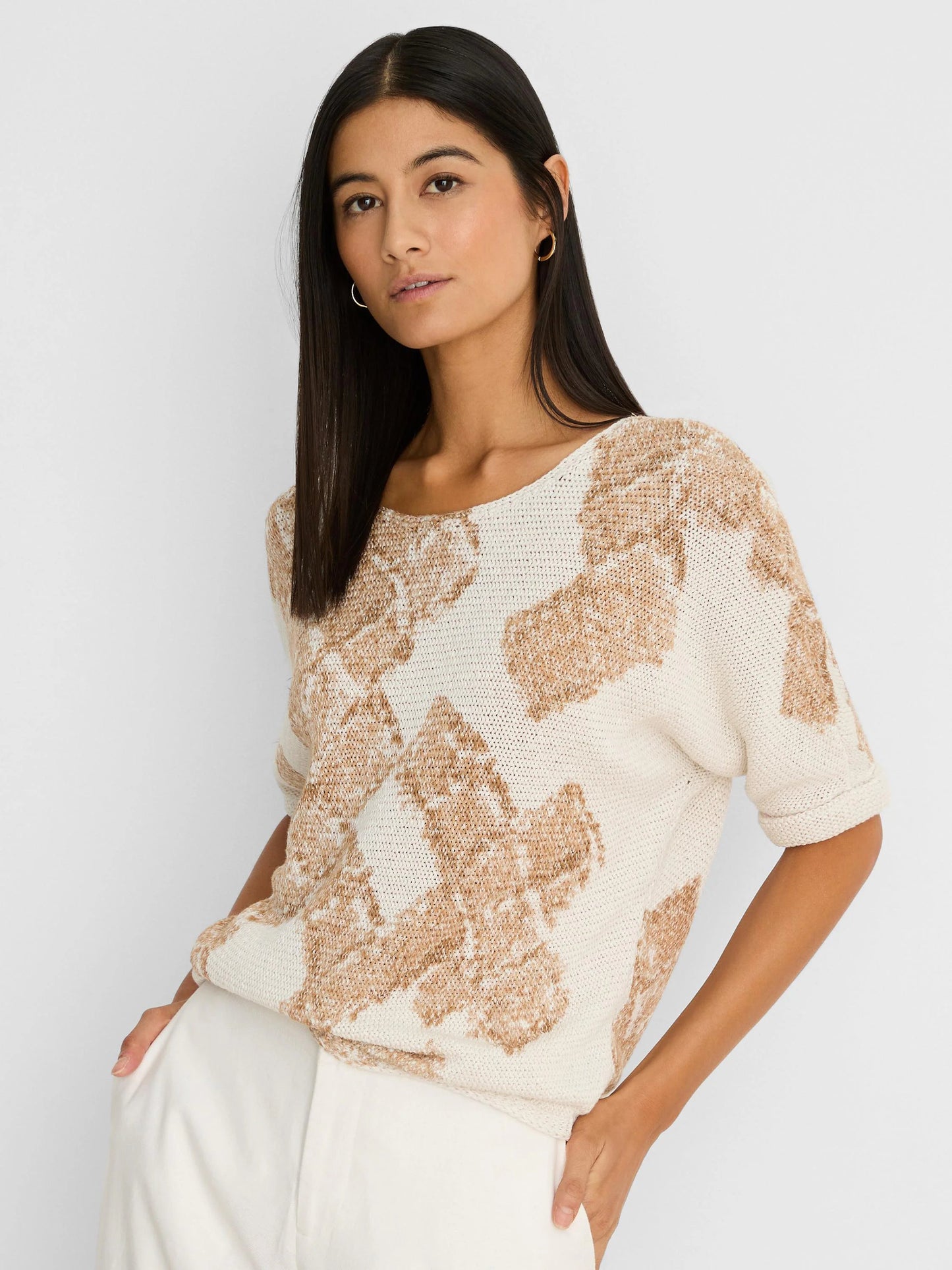 Cobblestone Stamp Sweater