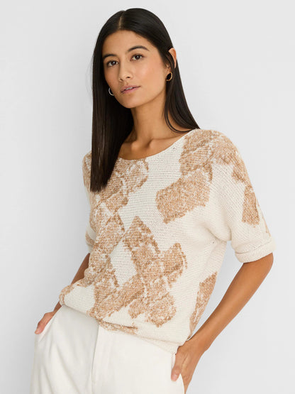 Cobblestone Stamp Sweater