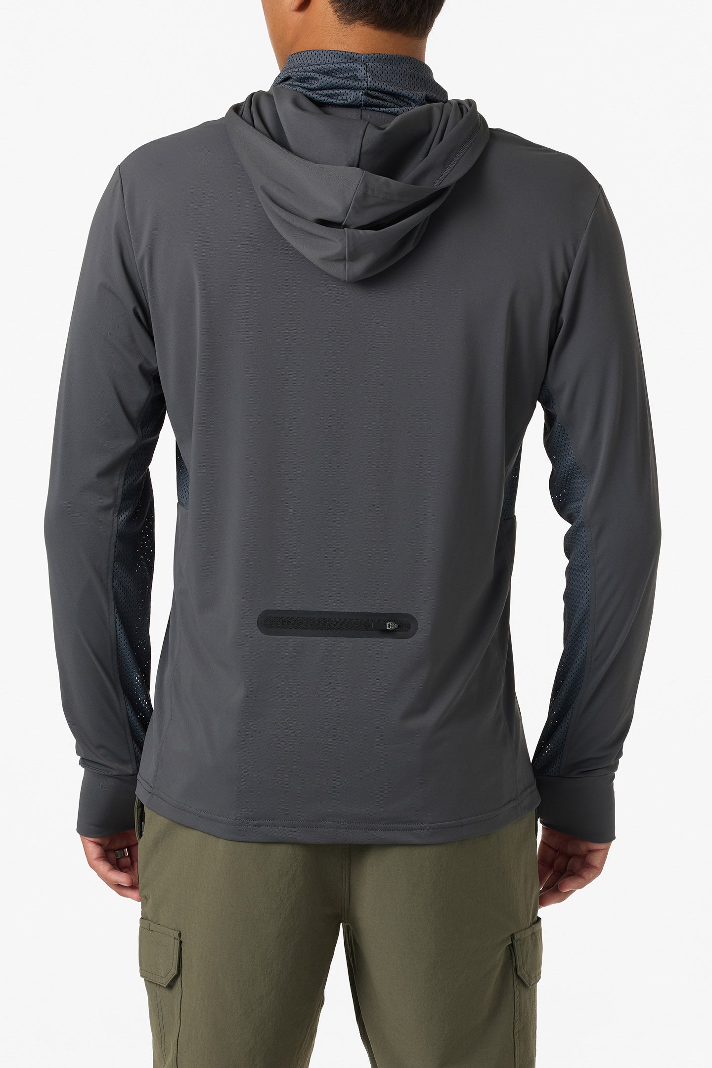 TRVLR UPF Elevated Hooded Long Sleeve Pullover