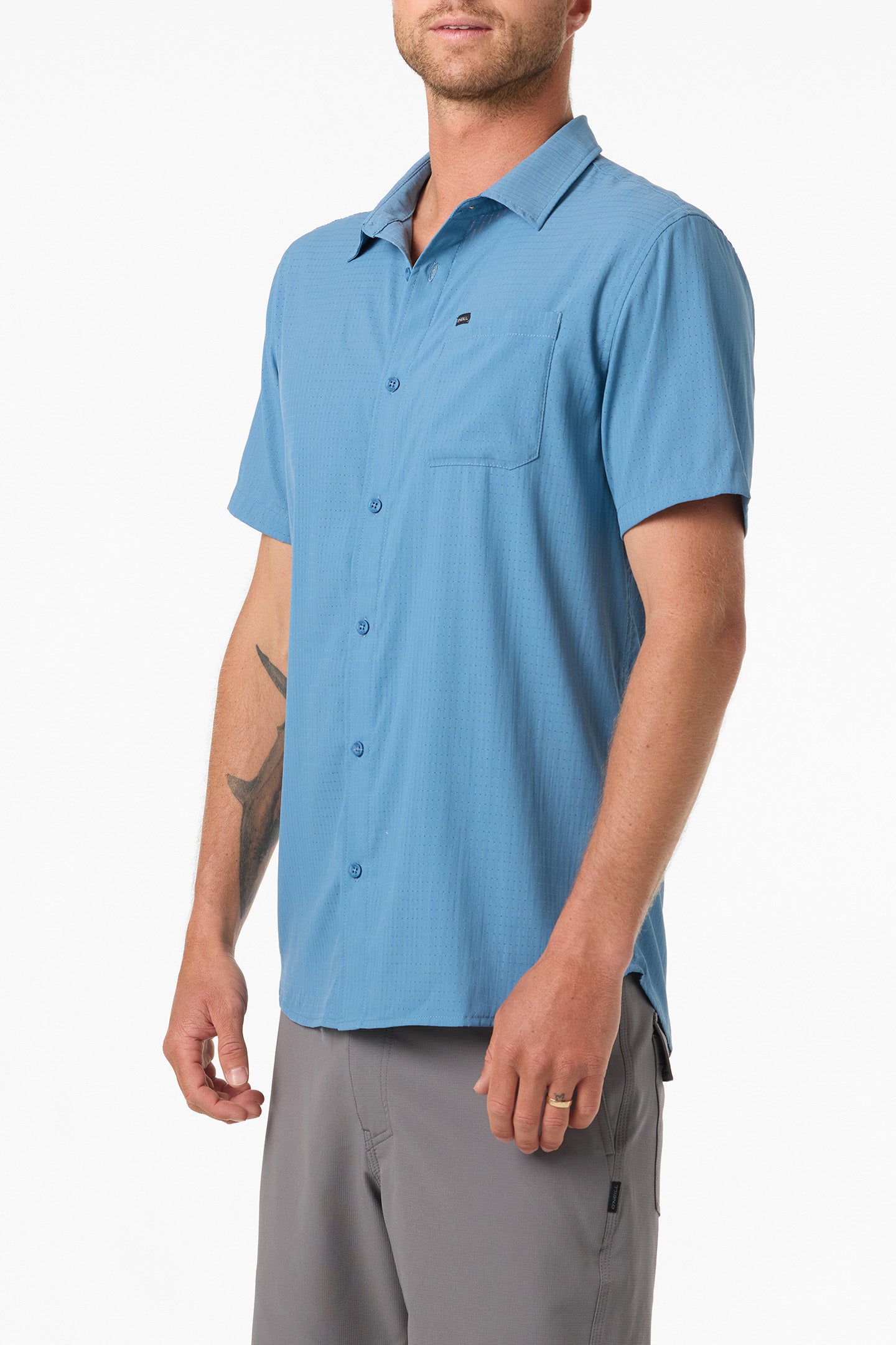 TRVLR Perforated Standard Fit Shirt