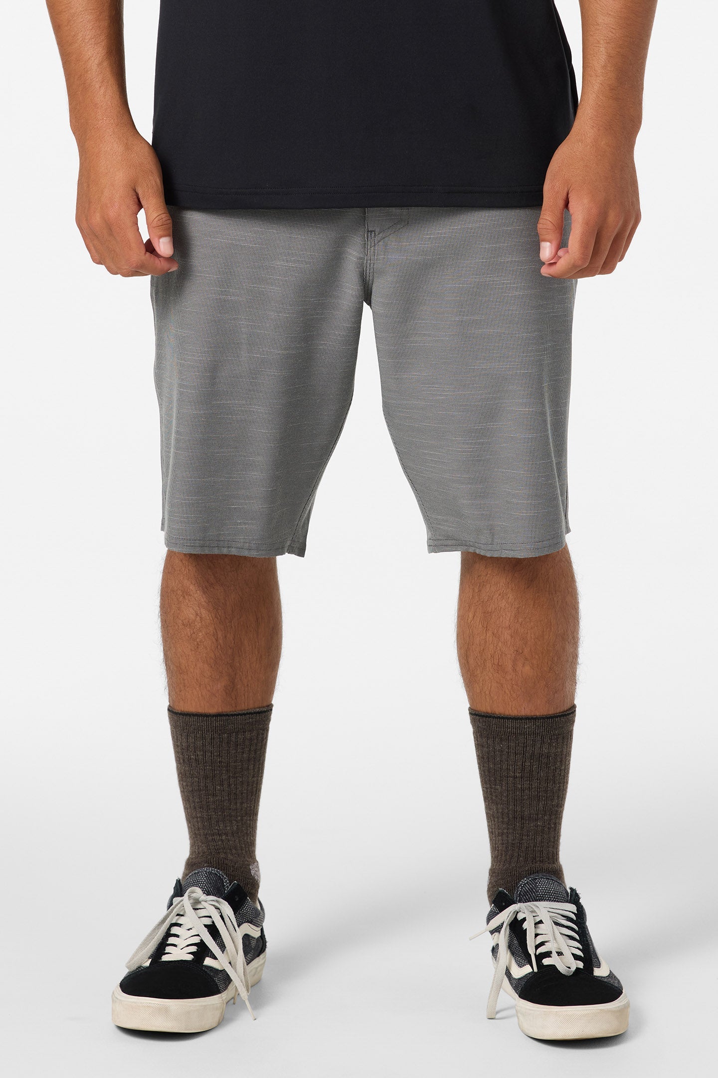 Portola Slub Check 20" Hybrid Shorts