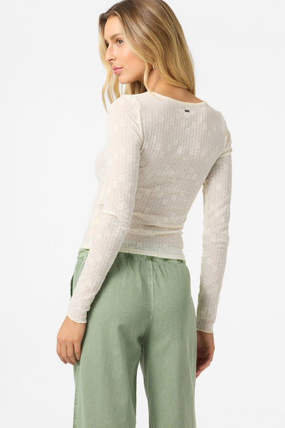 Marliz Lace Long Sleeve Top
