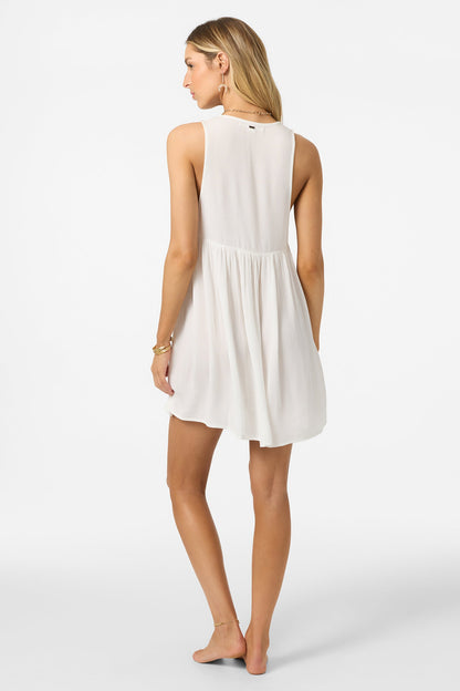 Saltwater Solids Teddy Mini Cover-Up Dress