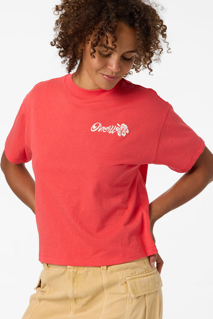 Hibiscus Easy Tee