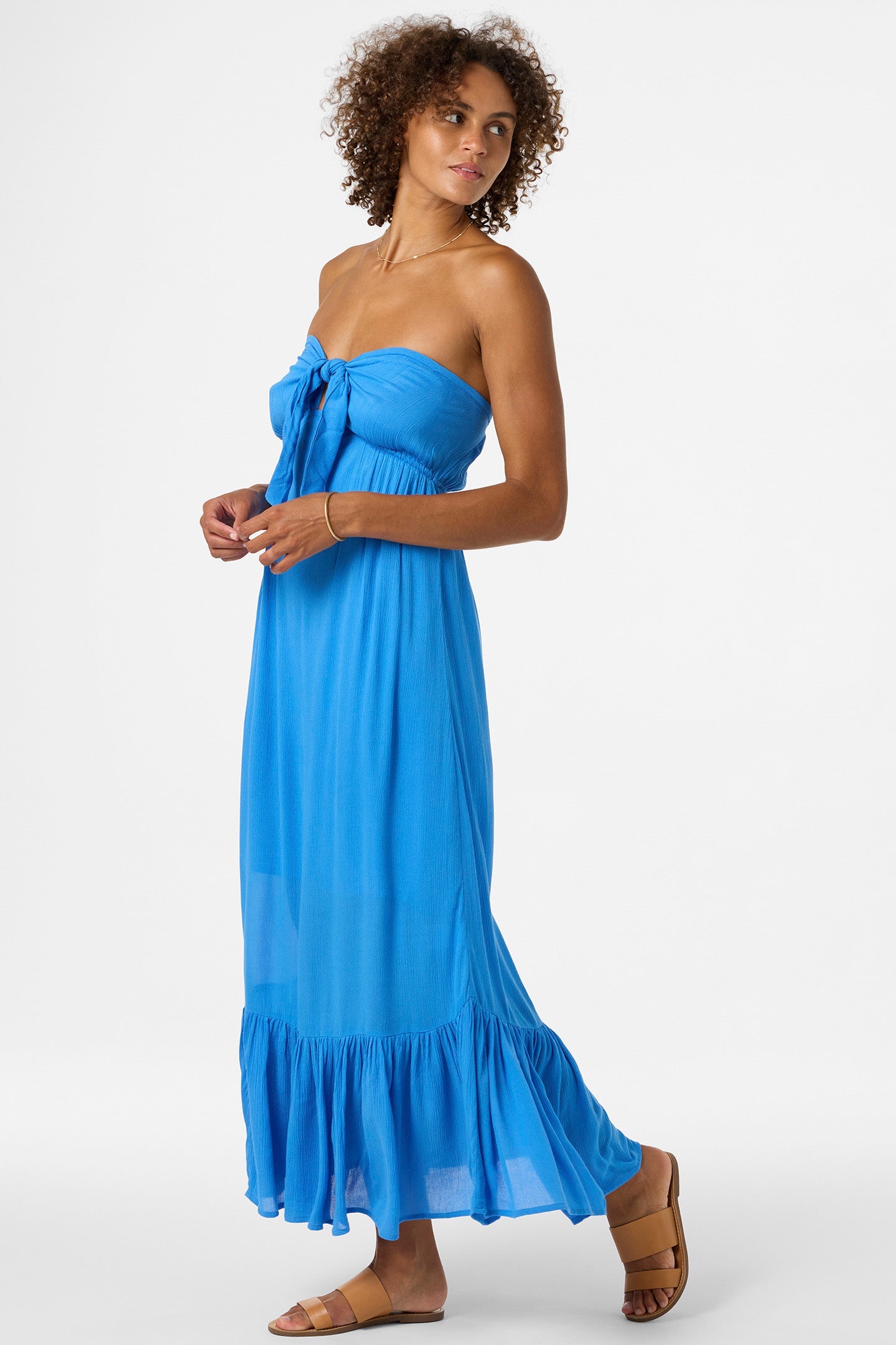 Isadora Solid Maxi Dress