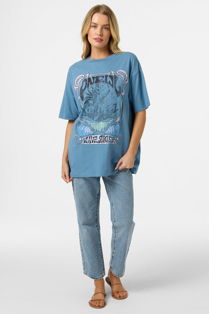 Wave Rider Oversized Tee