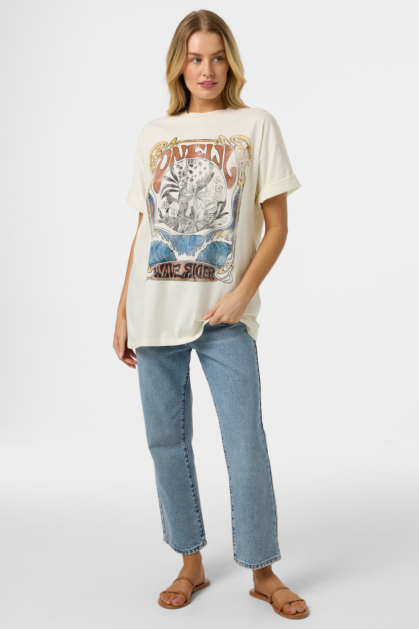 Wave Rider Oversized Tee