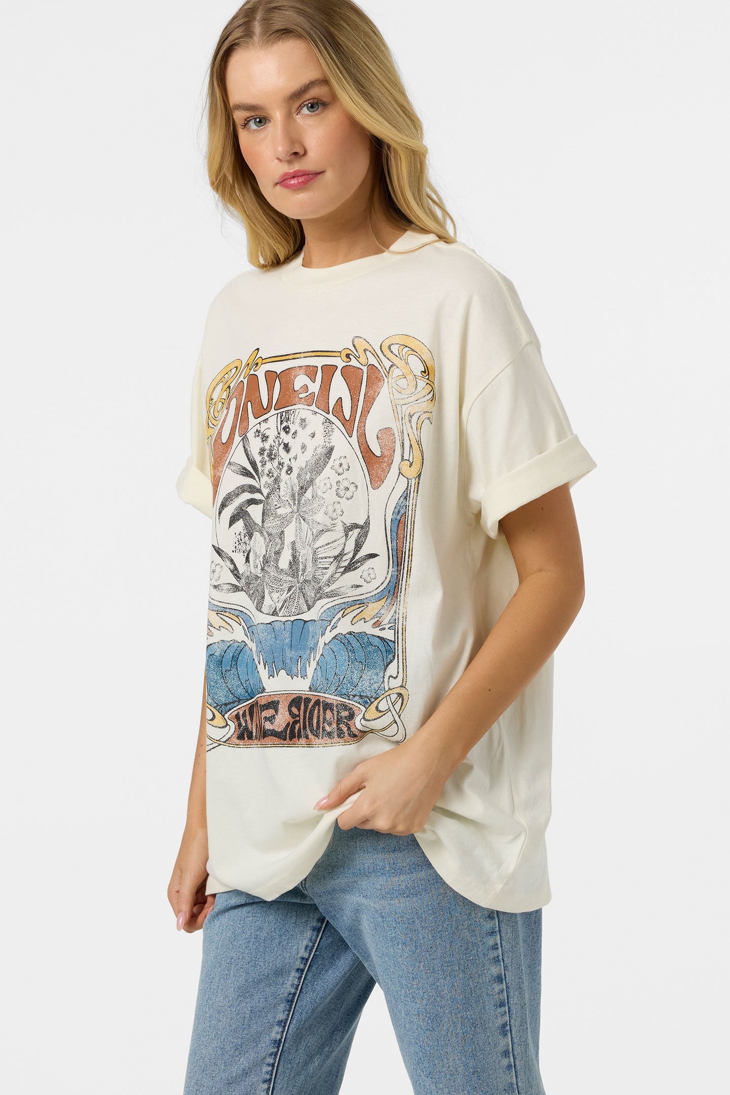 Wave Rider Oversized Tee