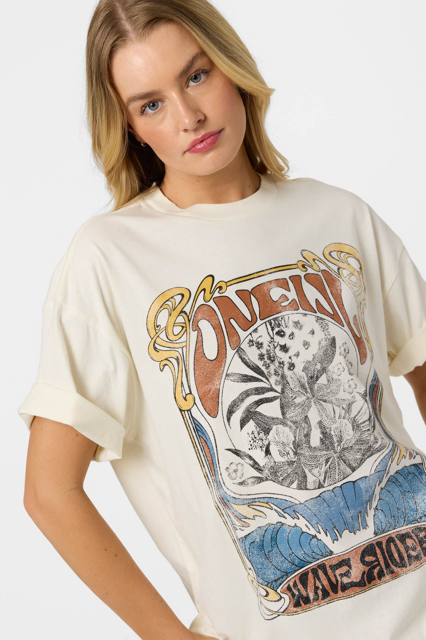 Wave Rider Oversized Tee