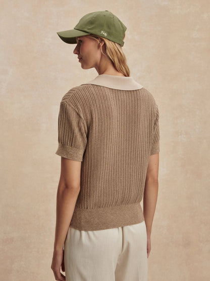 Varley Perine Knit Polo