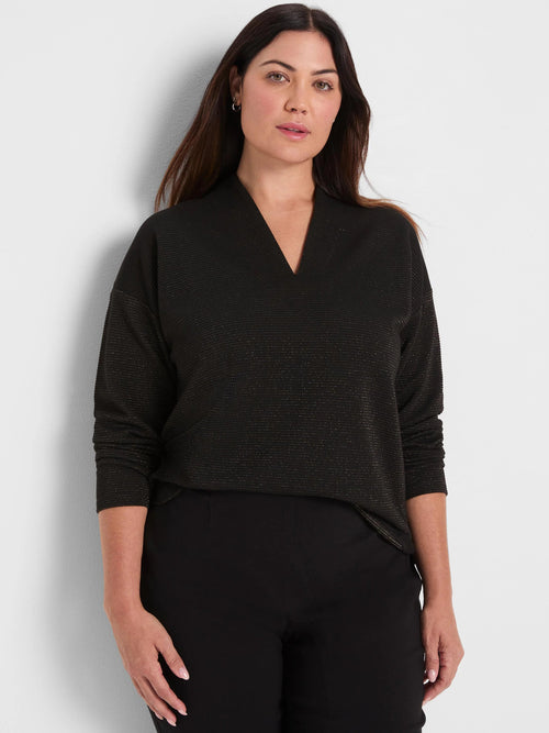 Sparkle Stripe Everyday Top