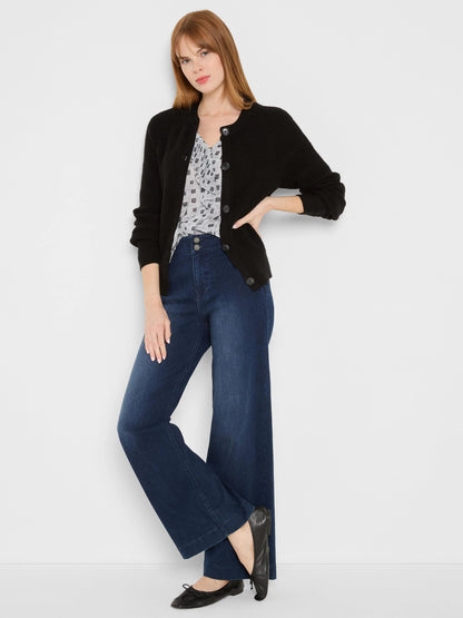 Waffle Tuck Cardigan