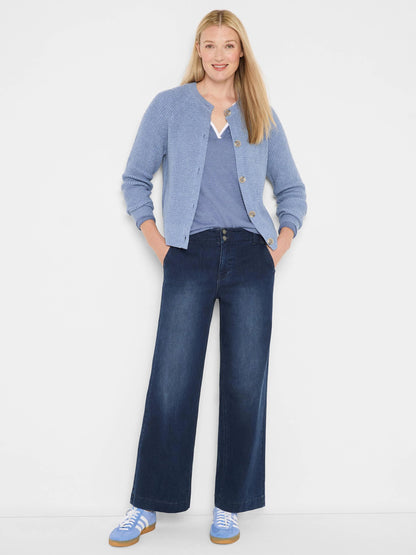 Waffle Tuck Cardigan