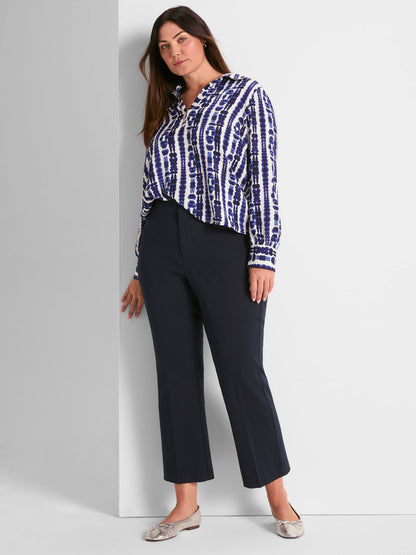 Shibori Stripe Top