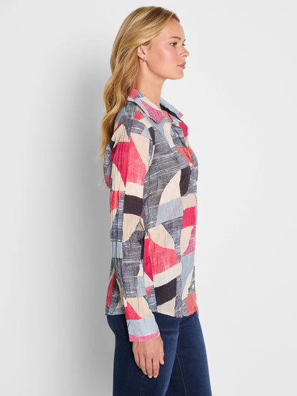 Set Sail Cotton Crinkle Shirt