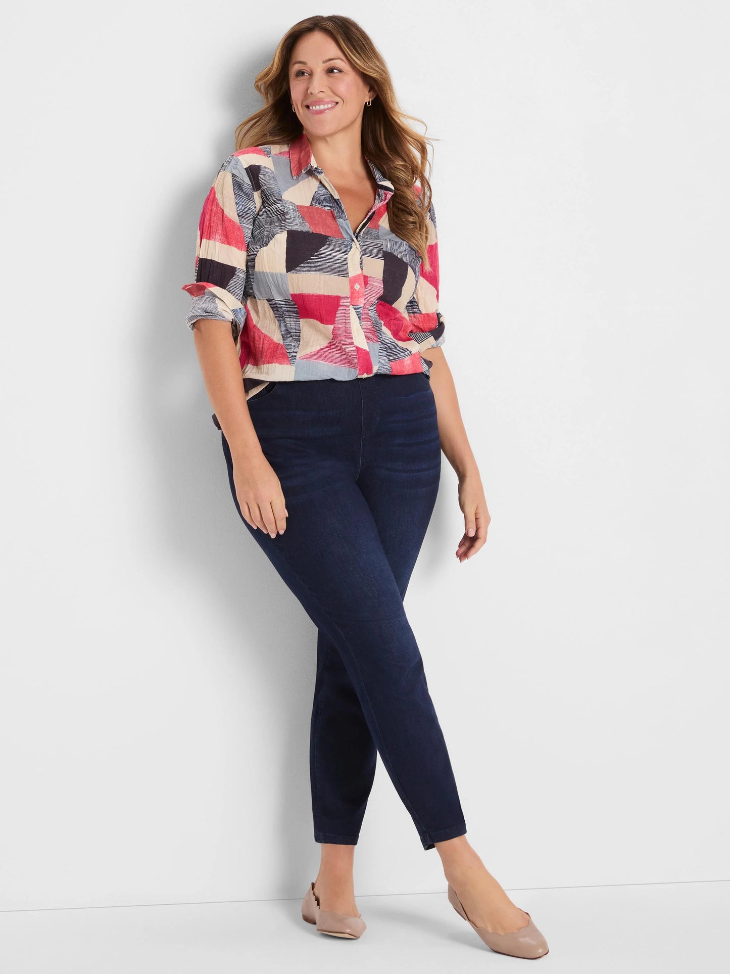 Set Sail Cotton Crinkle Shirt