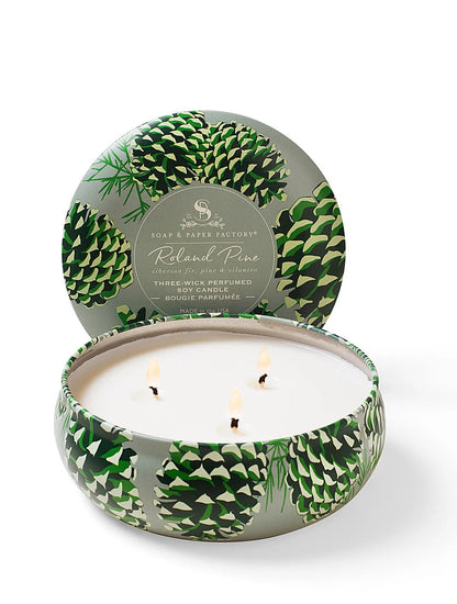 Soap & Paper Factory Roland Pine Soy Candle