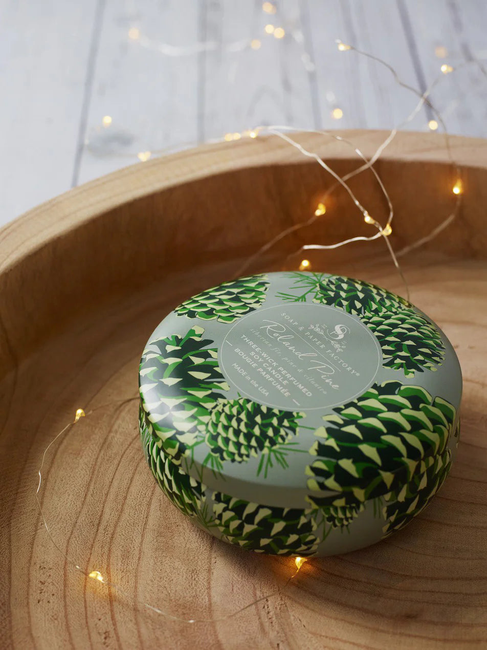 Soap & Paper Factory Roland Pine Soy Candle