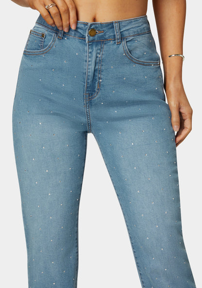 The Embellished Straight Leg