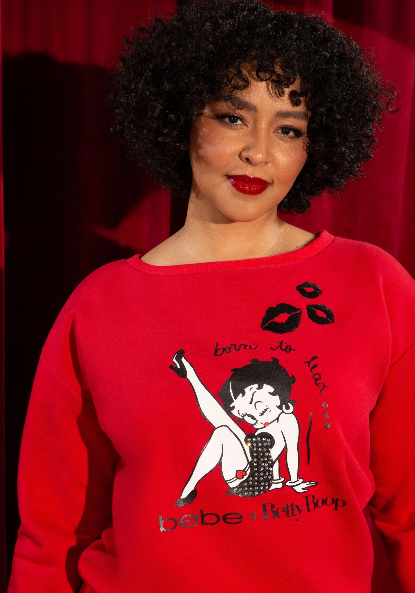 Betty Boop Cozy Pullover