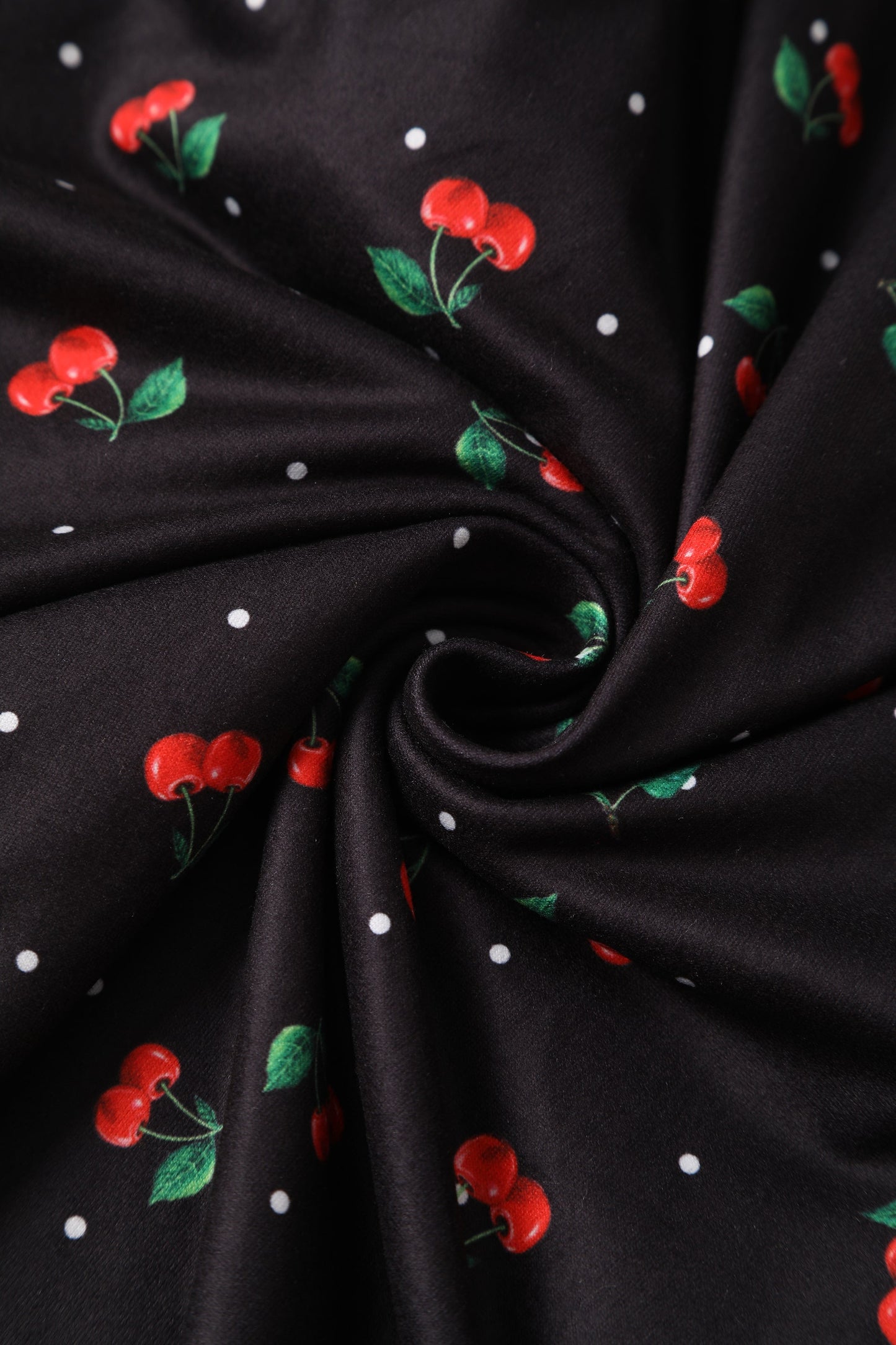 Matilda Black Cherry Wrap Dress