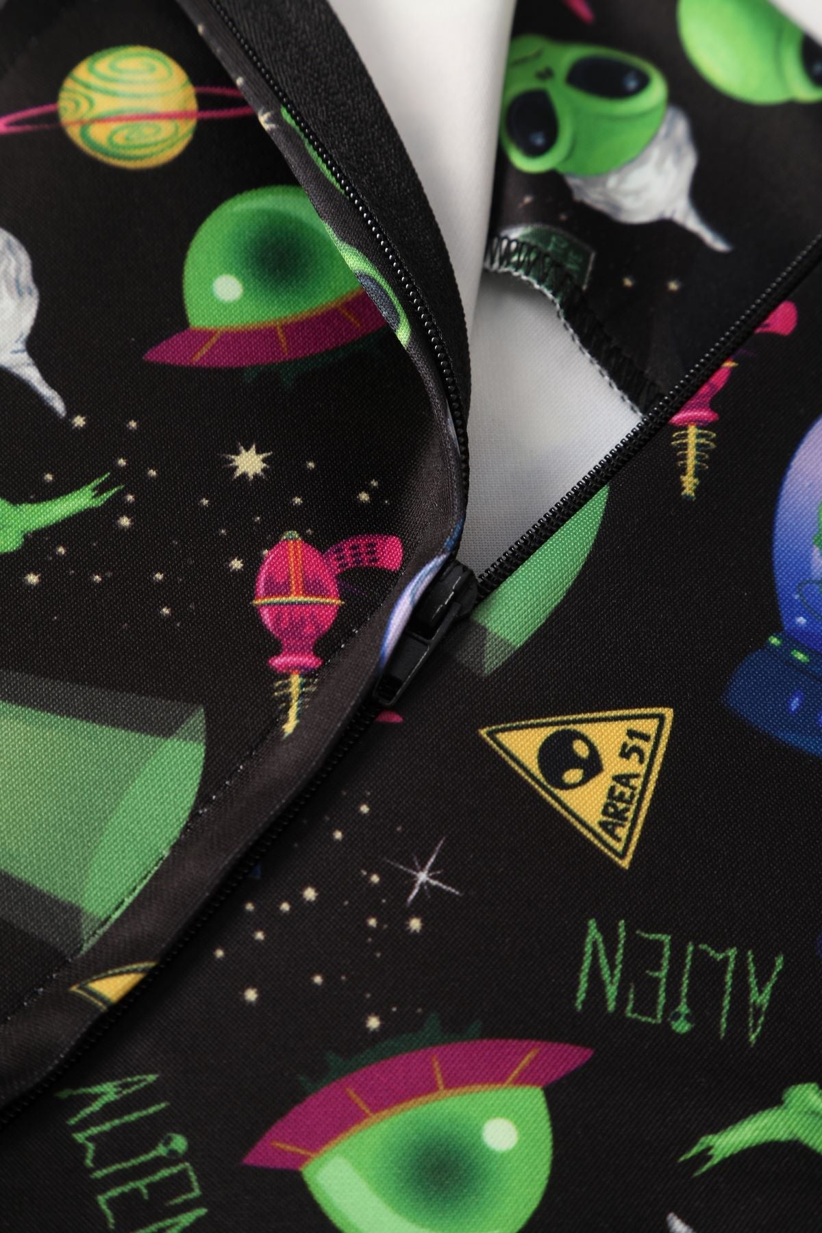 Amanda Black UFO & Alien Swing Dress