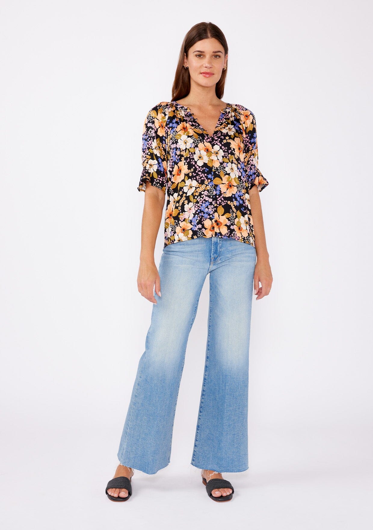 Ethereal Escape Puff Sleeve Top