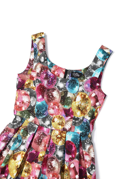 Amanda Disco Ball Swing Dress
