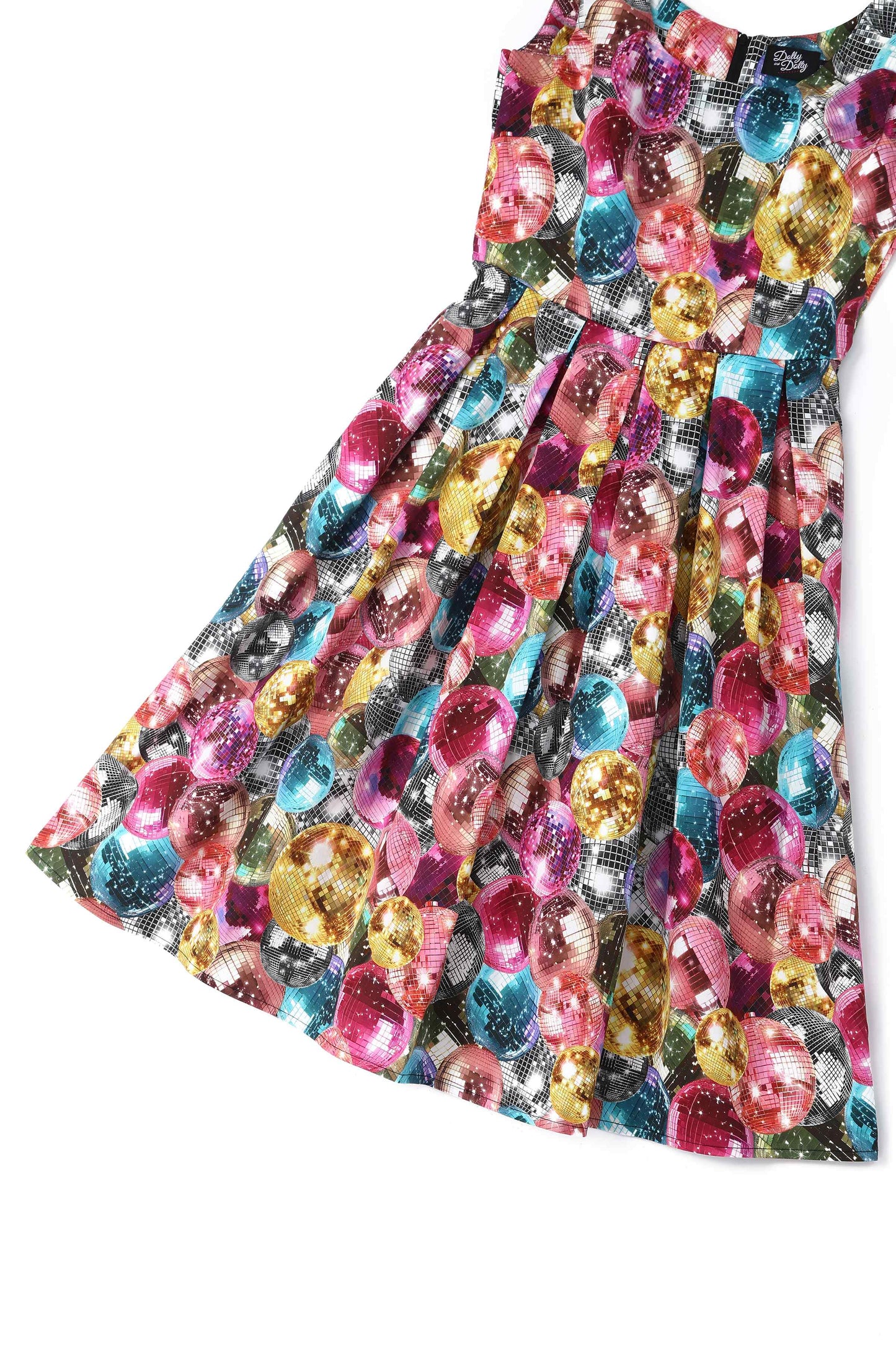 Amanda Disco Ball Swing Dress