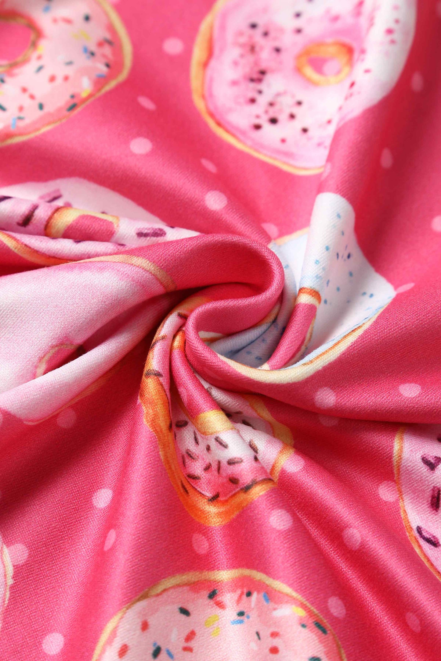 Palma Pink Donut Short Sleeved Dress